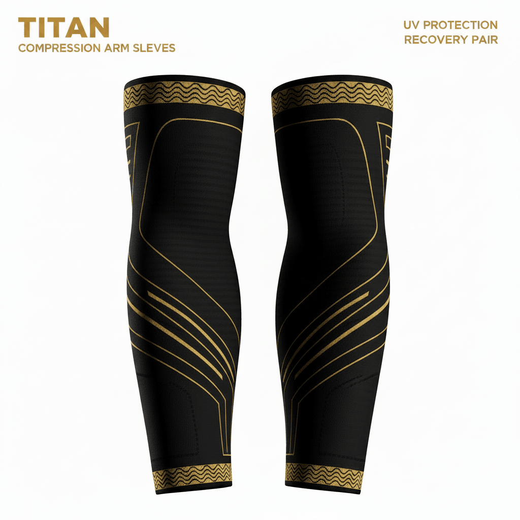 TITAN Compression Arm Sleeves — Pair