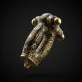 TITAN Crown Edition Acupressure Massage Tool — Black & Gold