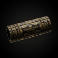 TITAN Crown Edition Foam Roller — Black & Gold