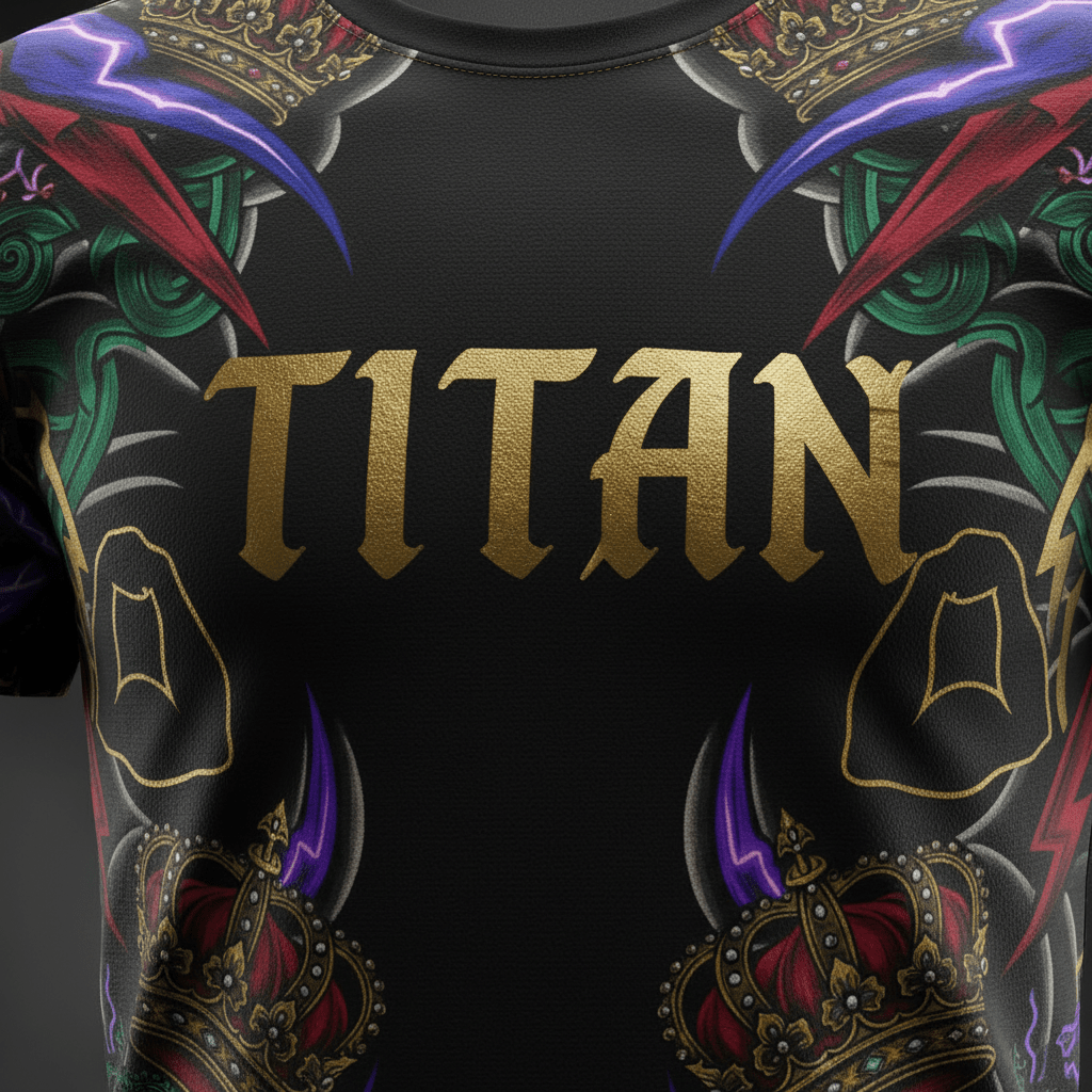 TITAN Crown Edition T-Shirt — Detail