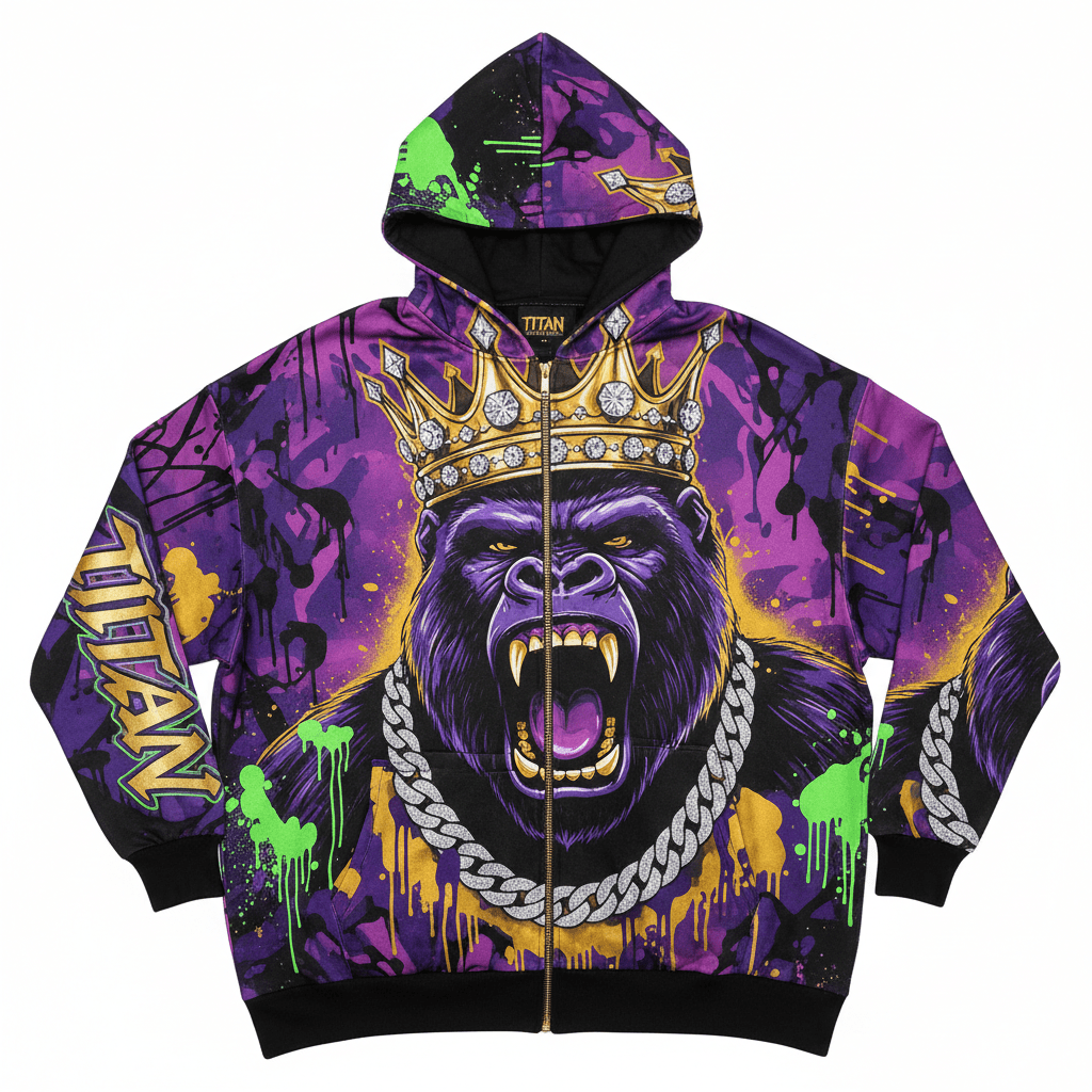 TITAN Crown Gorilla Hoodie