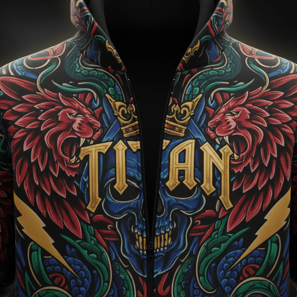 TITAN Domination Hoodie — Detail