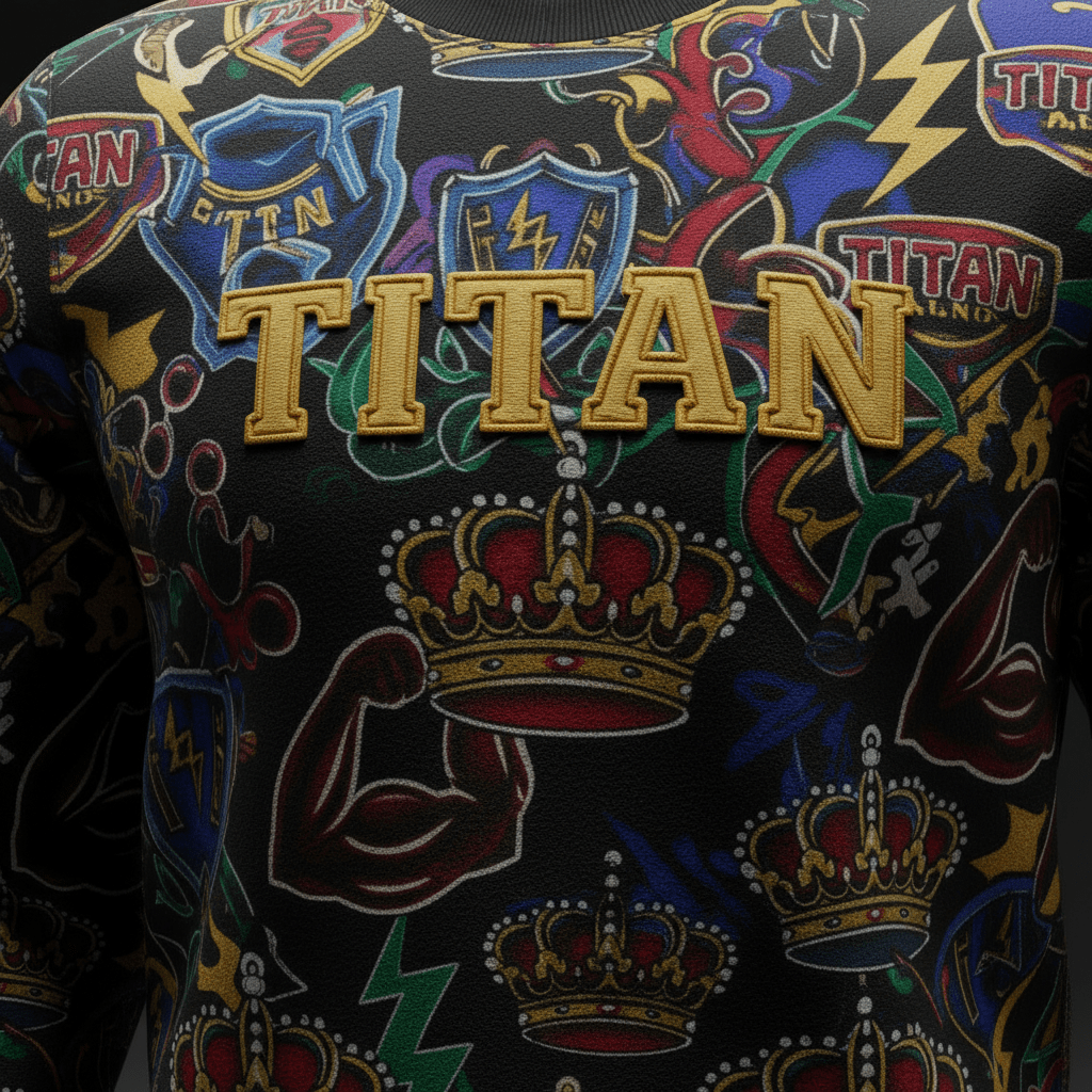 TITAN Elite Crewneck Sweatshirt — Detail