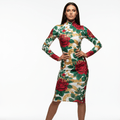 TITAN Floral Garden Dress