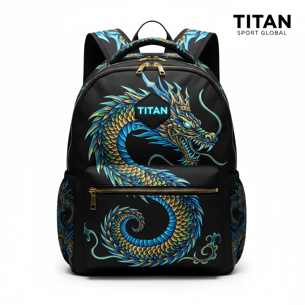 TITAN Glow Dragon Backpack