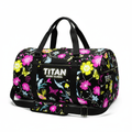 TITAN Glow Floral Duffle