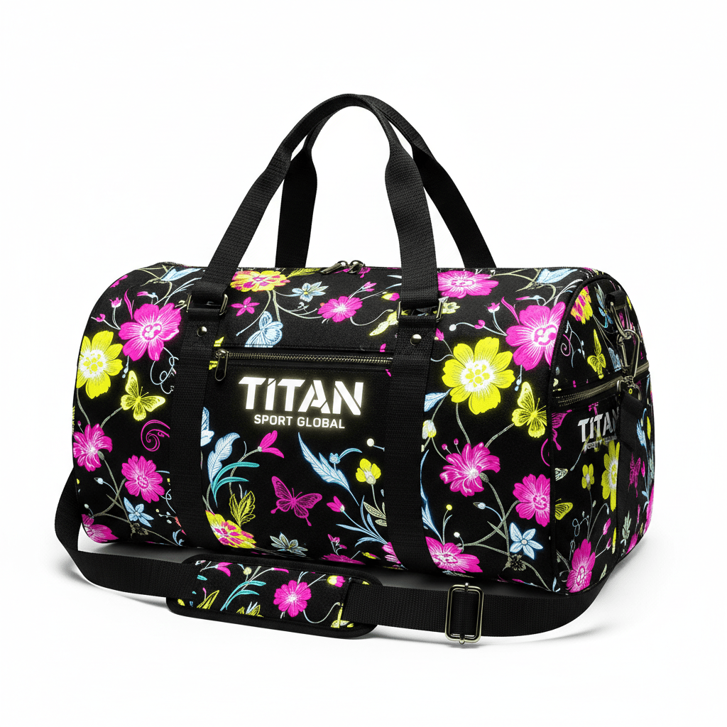 TITAN Glow Floral Duffle
