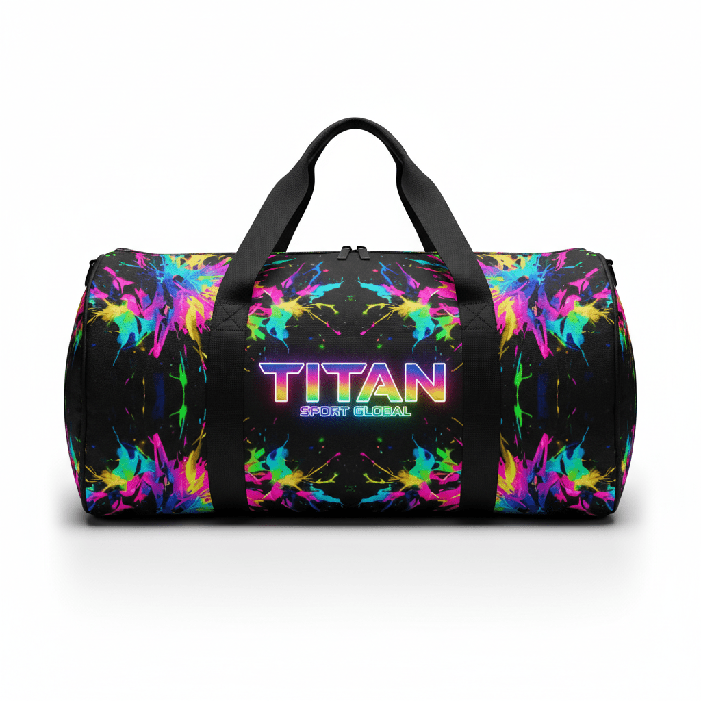 TITAN Glow Rainbow Duffle