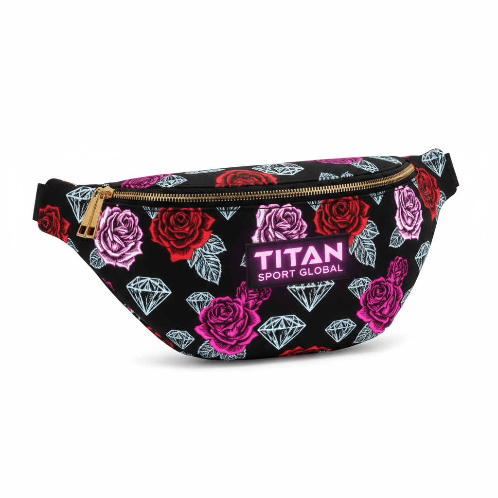 TITAN Glow Rose Fanny Pack