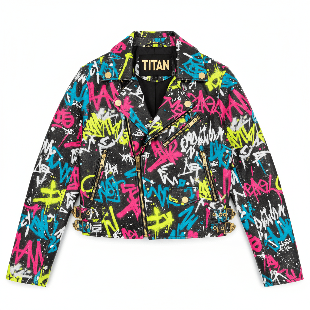 TITAN Graffiti Moto Jacket