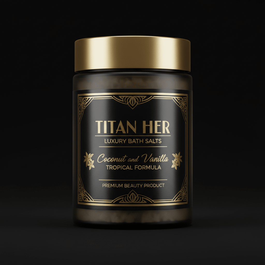 TITAN HER Bath Salts Coconut