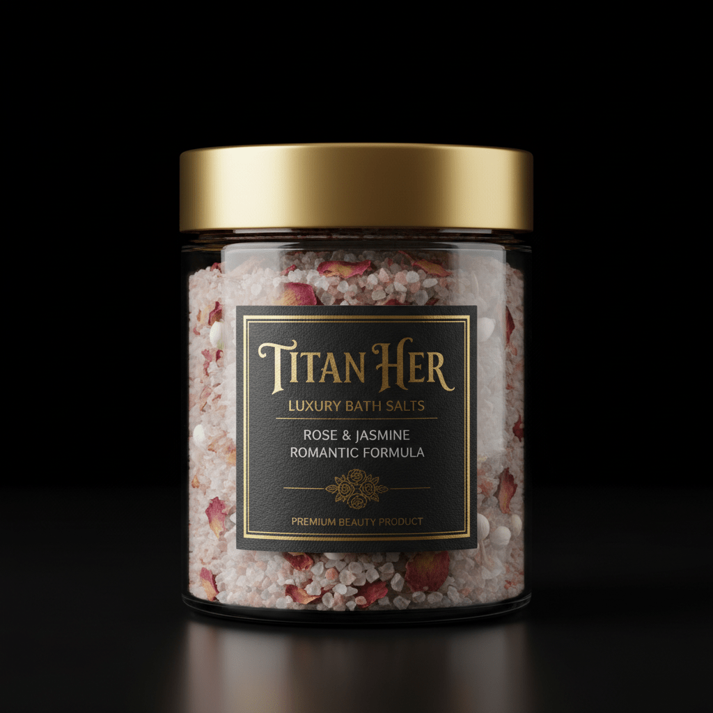 TITAN HER Bath Salts Rose