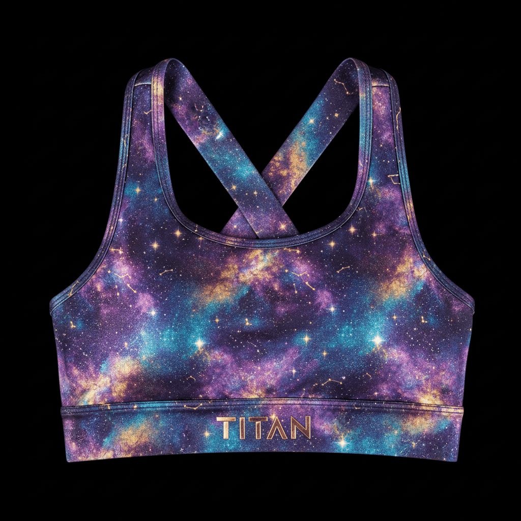 TITAN HER Cosmic Sports Bra