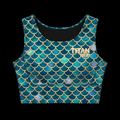 TITAN HER Mermaid Crop Top