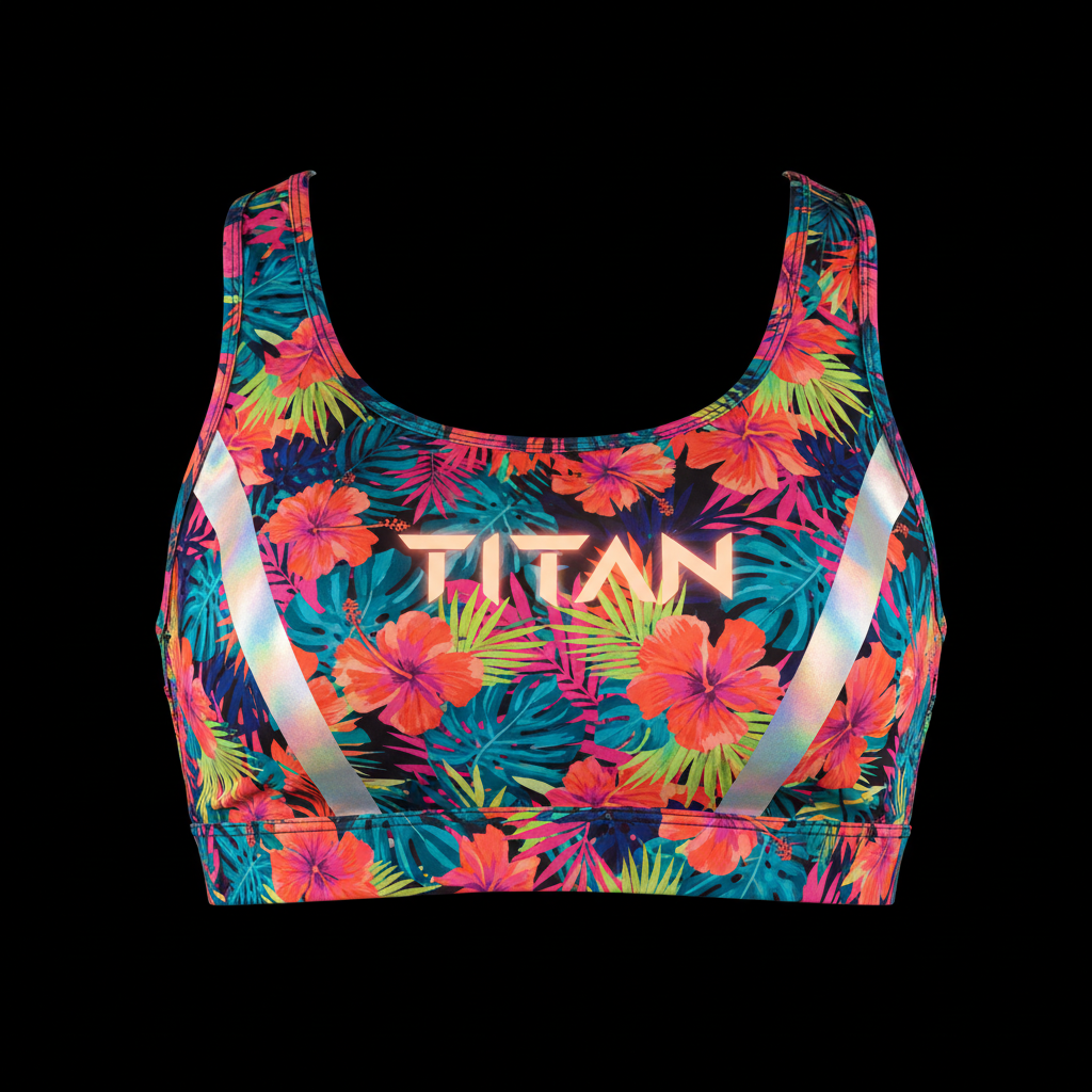 TITAN HER Tropical Sports Bra