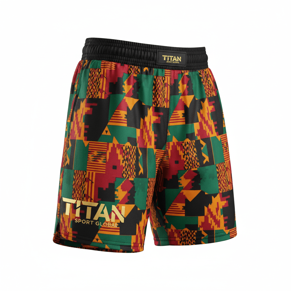 TITAN Kente Shorts