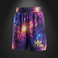TITAN Kids Basketball Shorts — Galaxy Crown