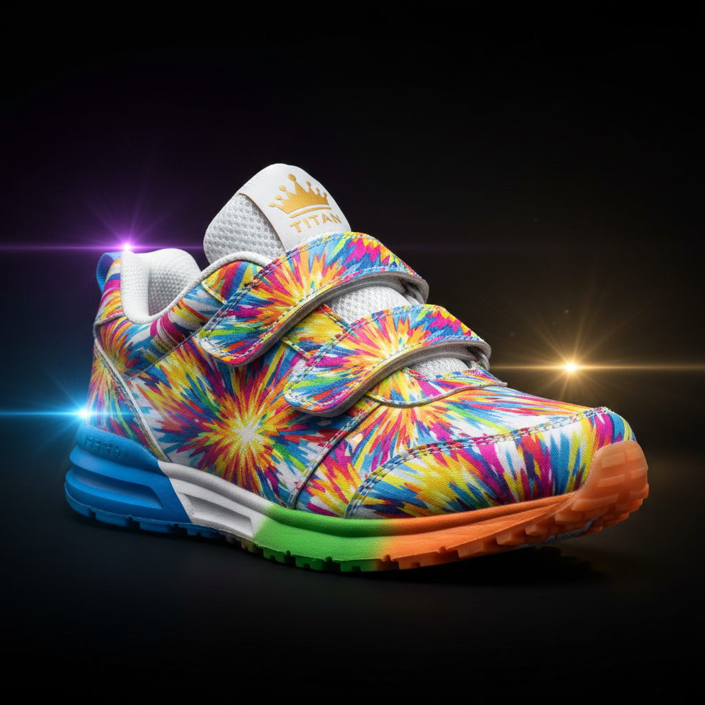TITAN Kids Running Shoes — Lightning Crown