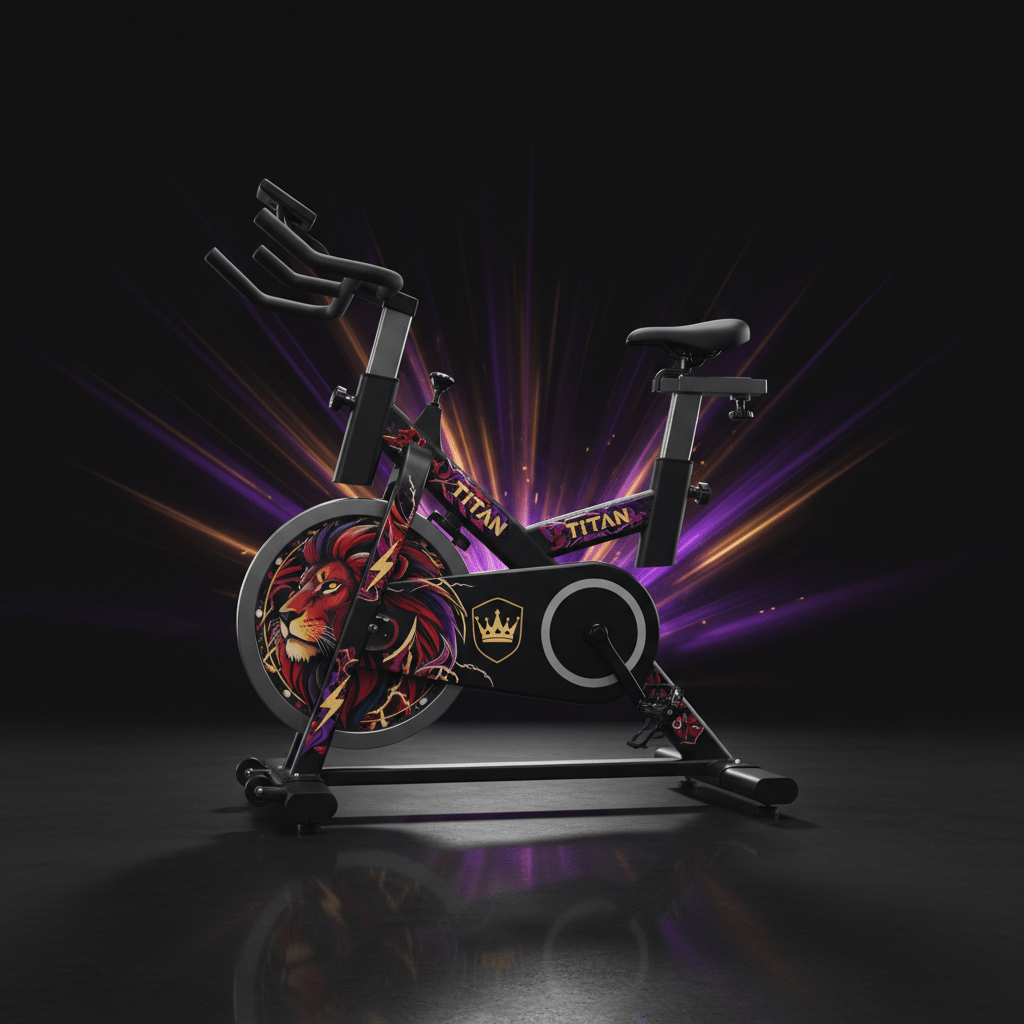 TITAN Manual Spin Bike Crown Edition