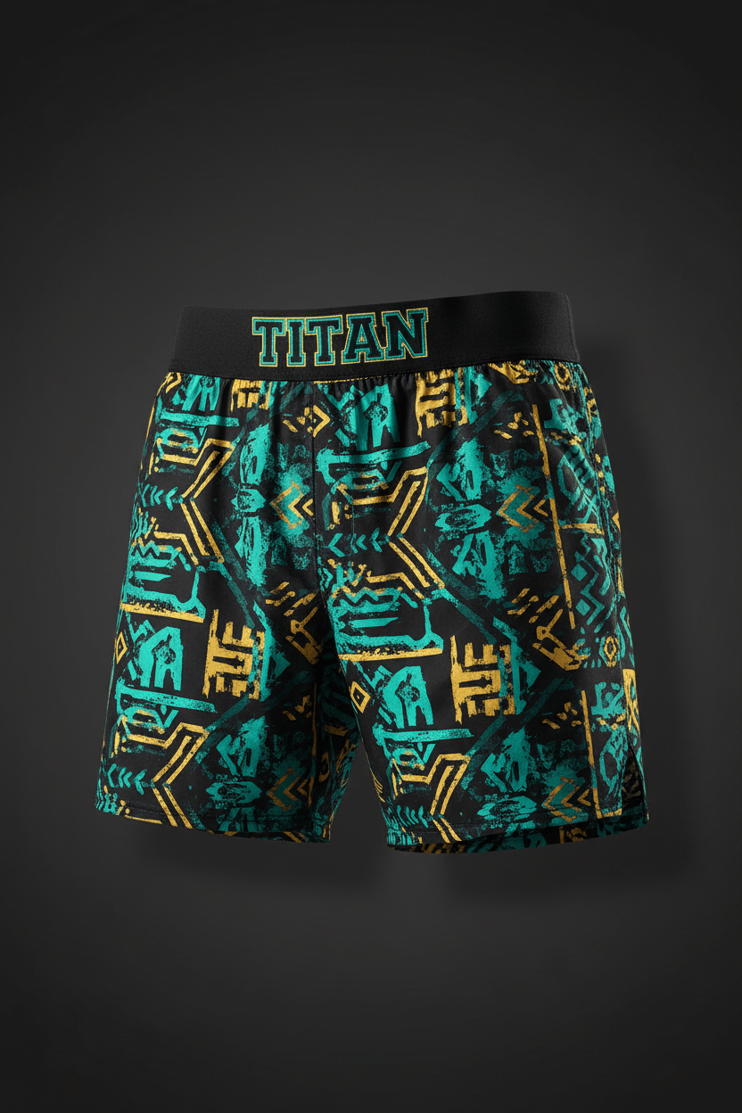 TITAN Men's African Tribal Shorts