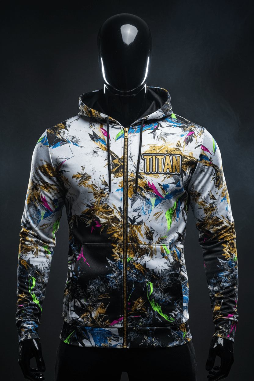 TITAN Men's Arctic Tundra Zip Hoodie