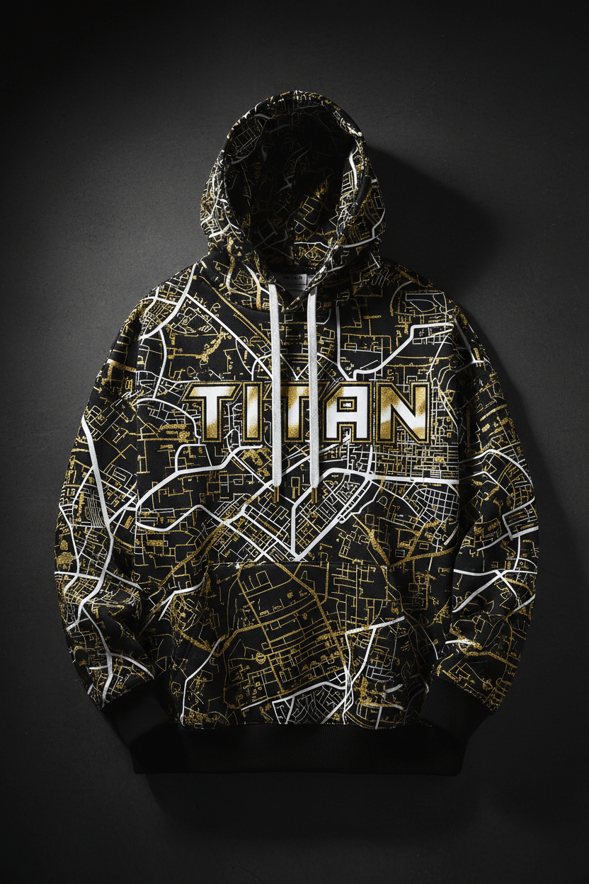 TITAN Men's City Blueprint Hoodie