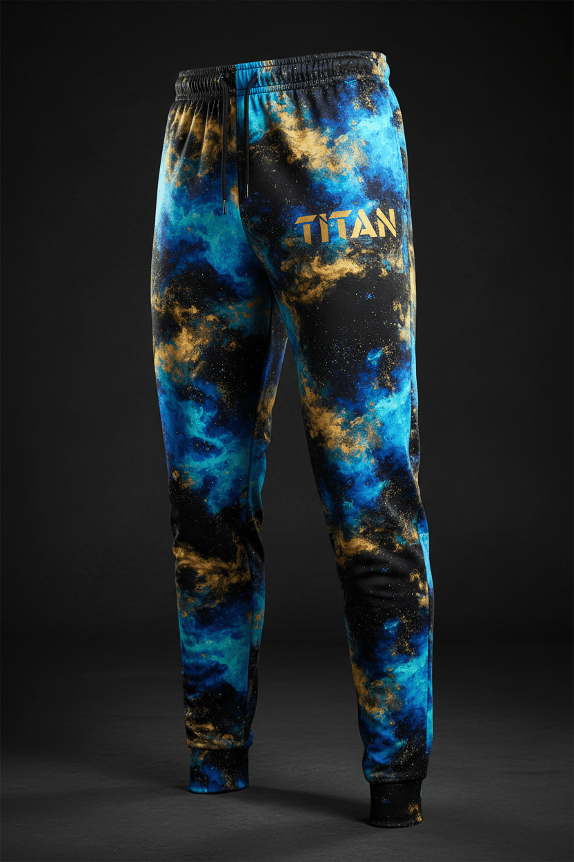TITAN Men's Galaxy Nebula Joggers