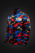 TITAN Men's Geo Camo Windbreaker