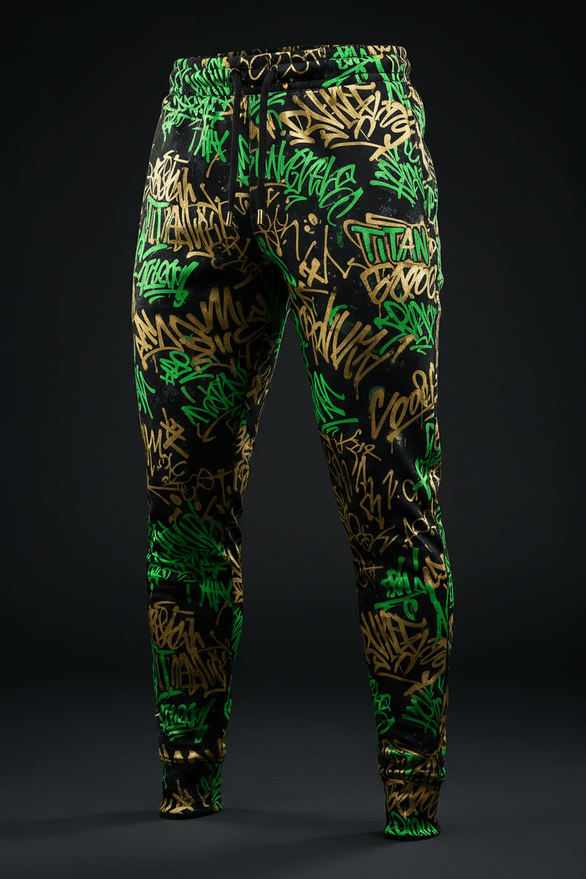TITAN Men's Graffiti Tag Joggers
