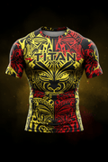 TITAN Men's Maori Tribal Compression Shirt