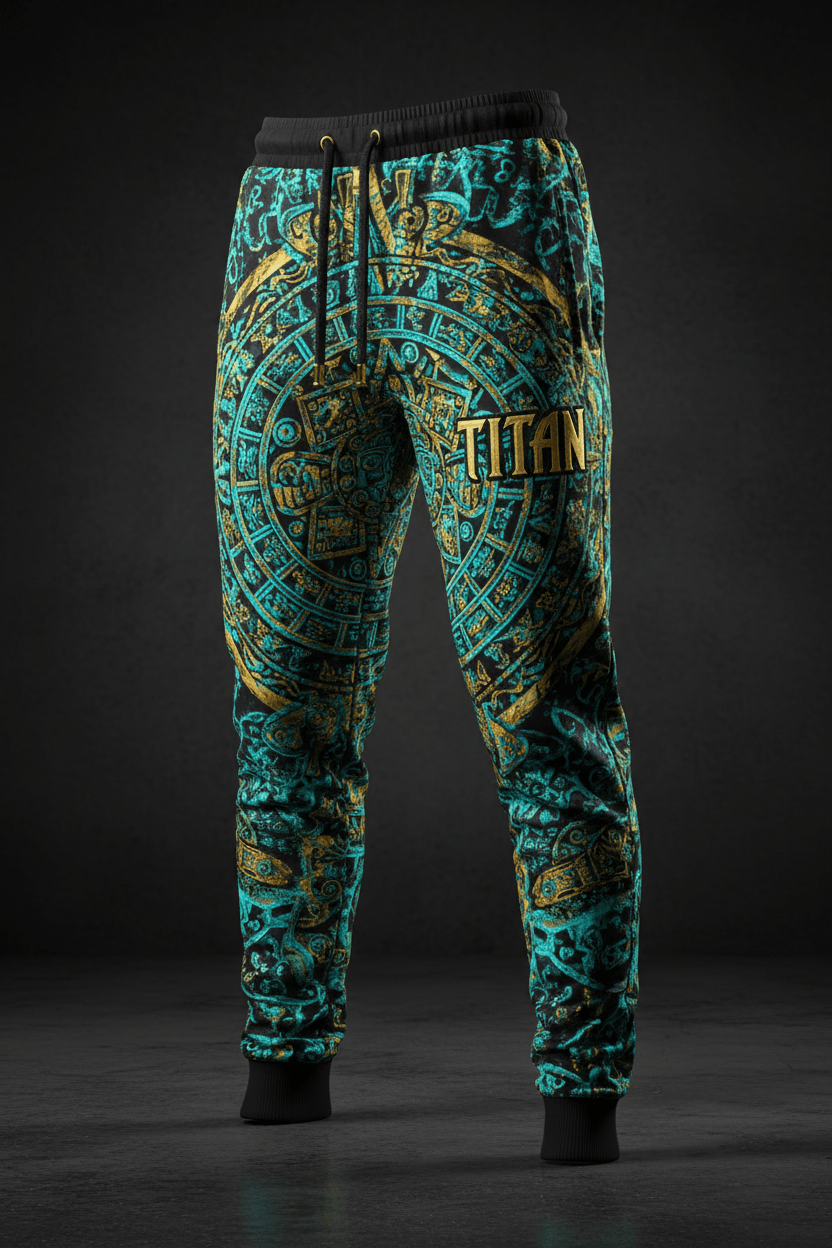 TITAN Men's Mayan Calendar Joggers