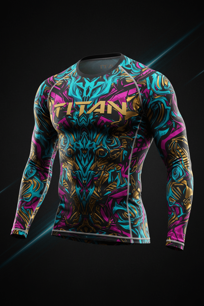 TITAN Men's Wave Compression Long Sleeve