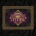 TITAN Microfiber Gym Towel — Royal Crown Edition