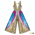 TITAN Mirror Sequin Jumpsuit