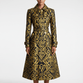 TITAN Monogram Trench Coat
