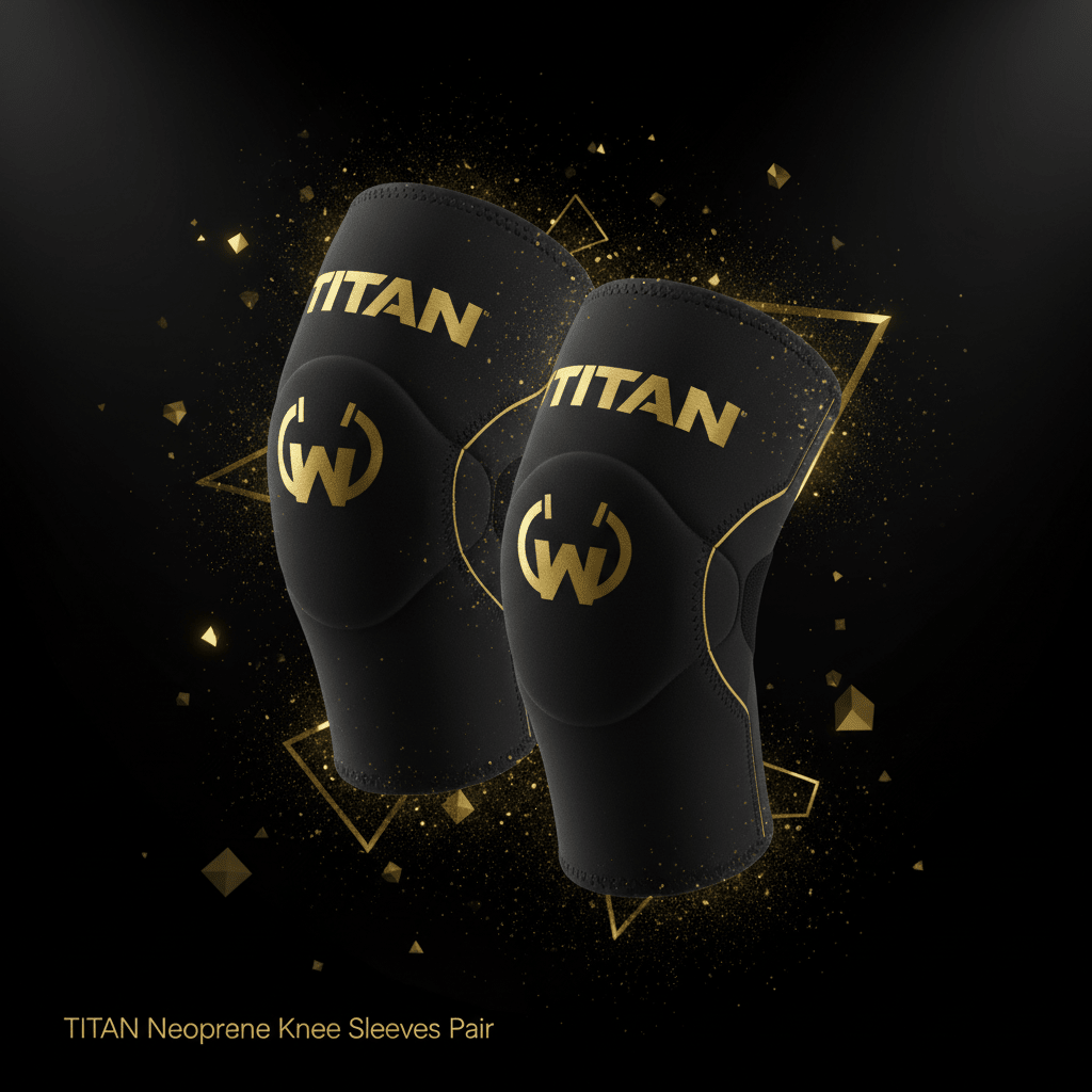 TITAN Neoprene Knee Sleeves Pair