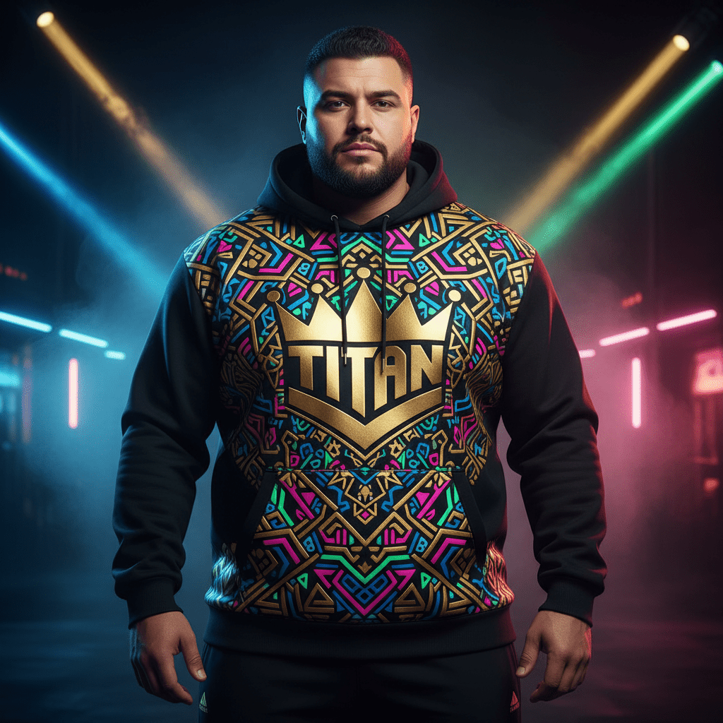 TITAN Plus Geometric Hoodie