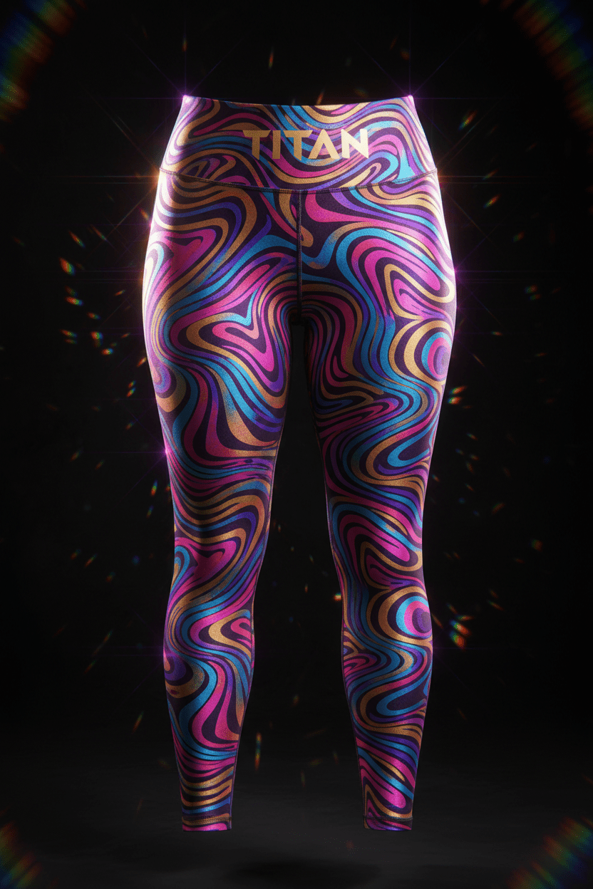 TITAN Plus Holographic Leggings