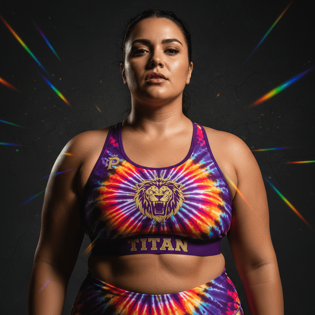 TITAN Plus Tie-Dye Sports Bra