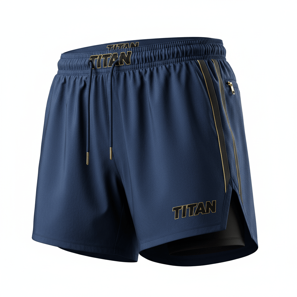 TITAN Running Shorts - Navy