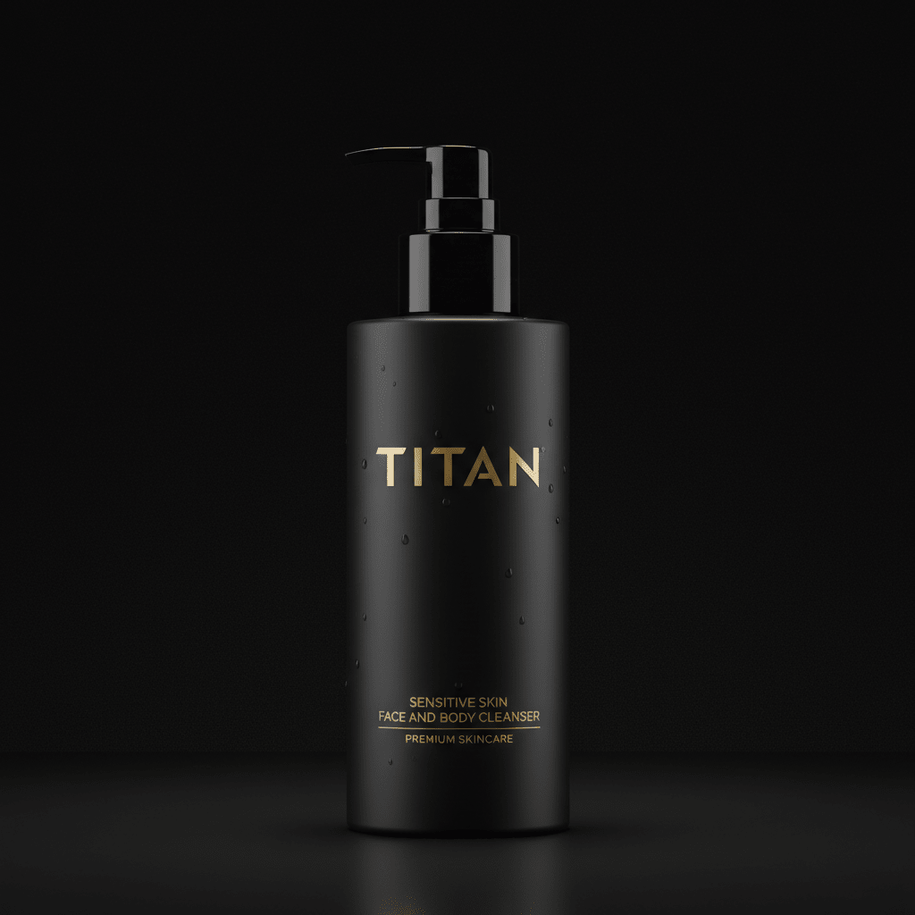 TITAN Sensitive Skin Face & Body Cleanser