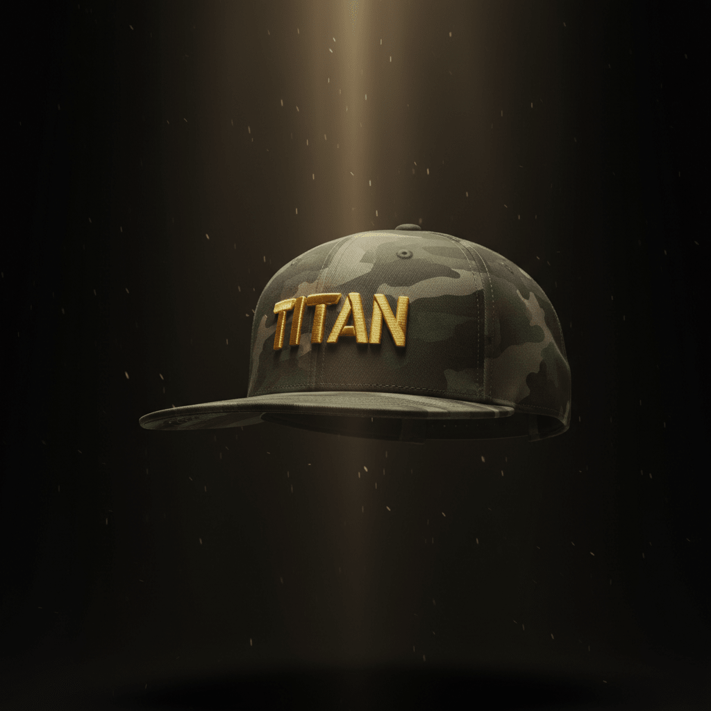 TITAN Snapback Hat Camo Edition V2