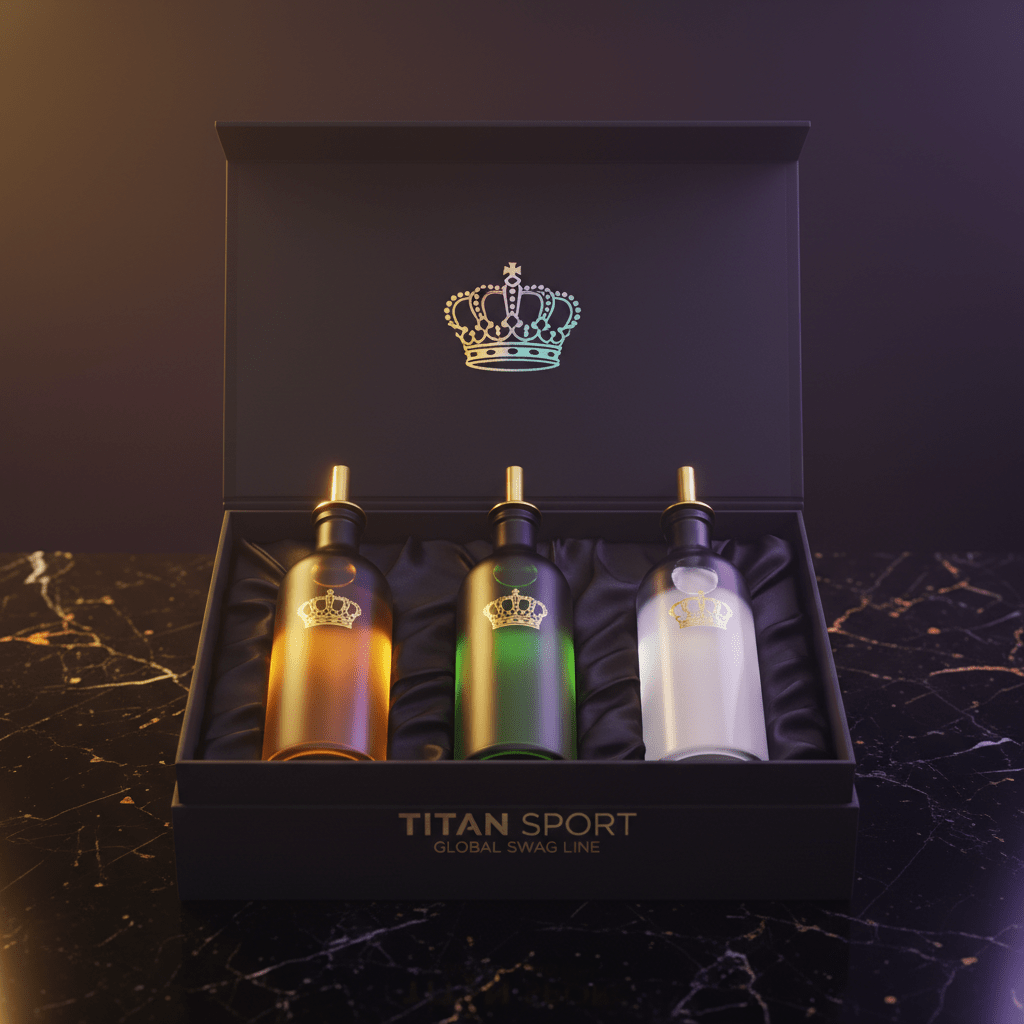 TITAN SWAG LINE — Crown Edition Cooking Oil Set In Box