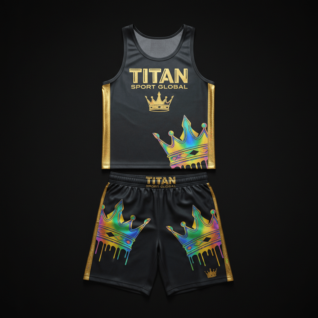 TITAN SWAG Matching Set — Holographic Crown