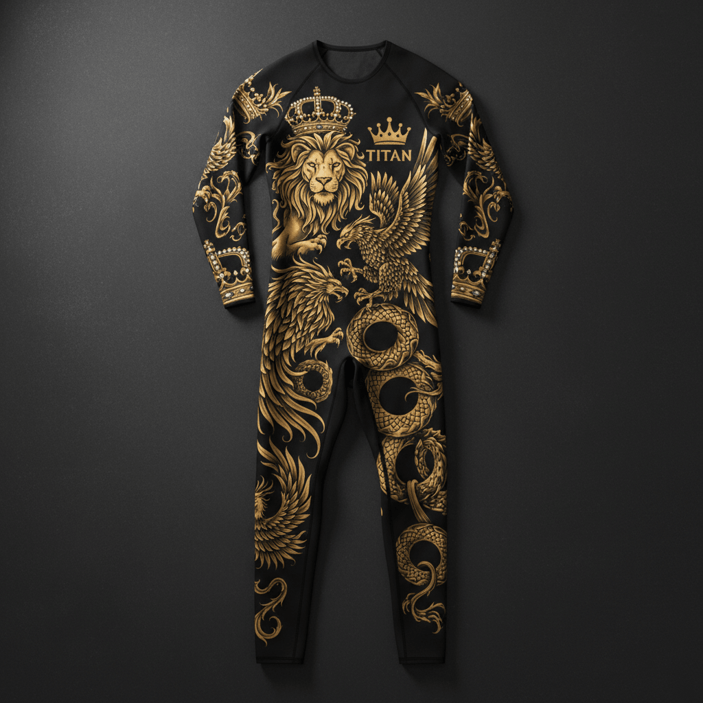 TITAN Ultimate Crown Slimwear Compression Suit - The Four Kings Crown Edition