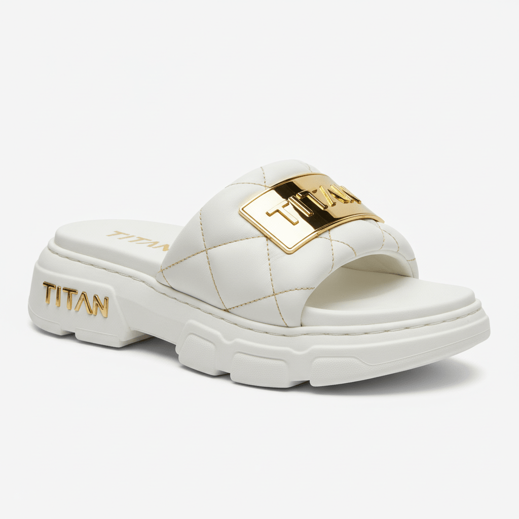 TITAN White Gold Slide