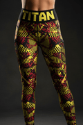 TITAN Women's African Kente Leggings