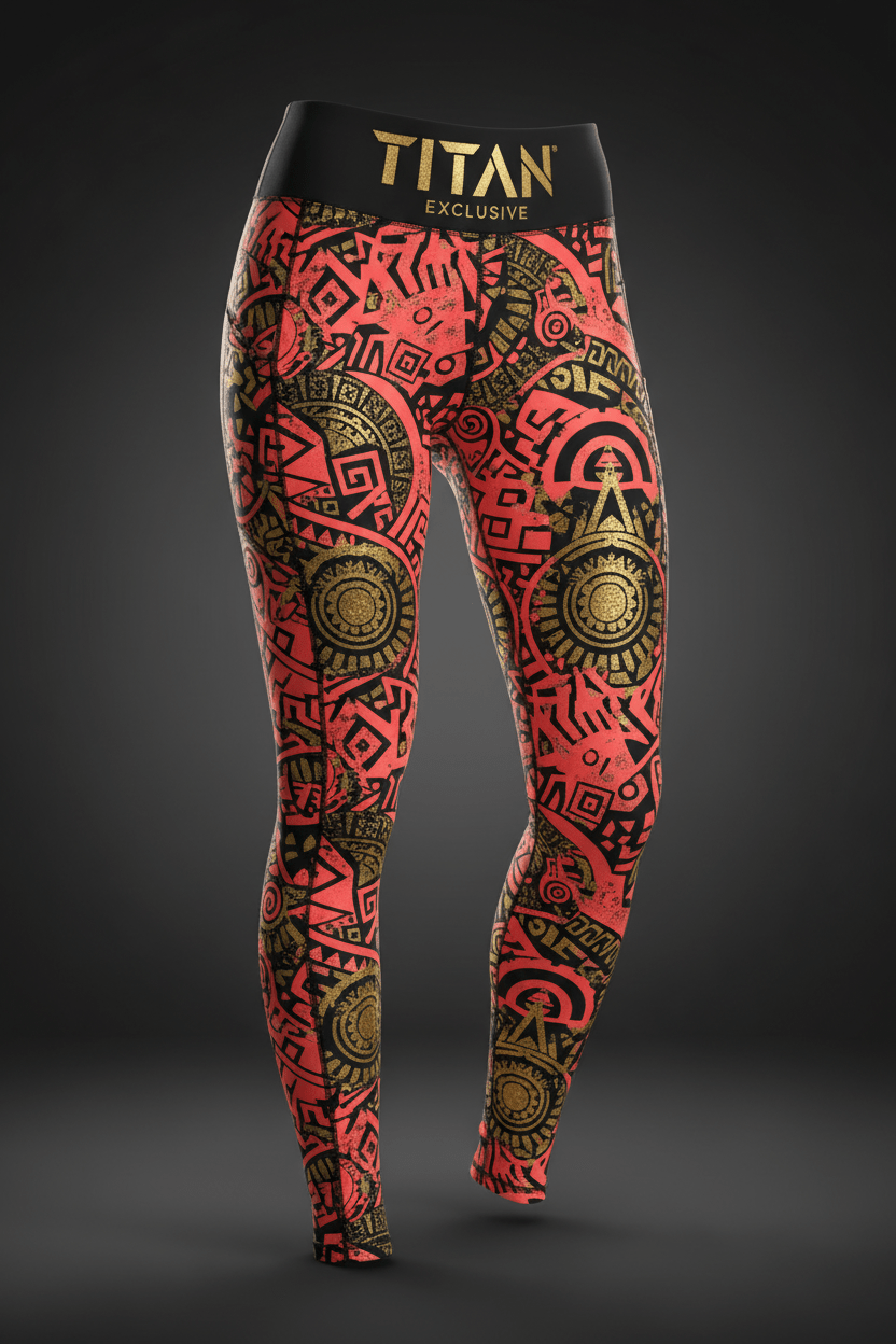 TITAN Women's Aztec Sun Warrior Leggings
