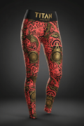 TITAN Women's Aztec Sun Warrior Leggings