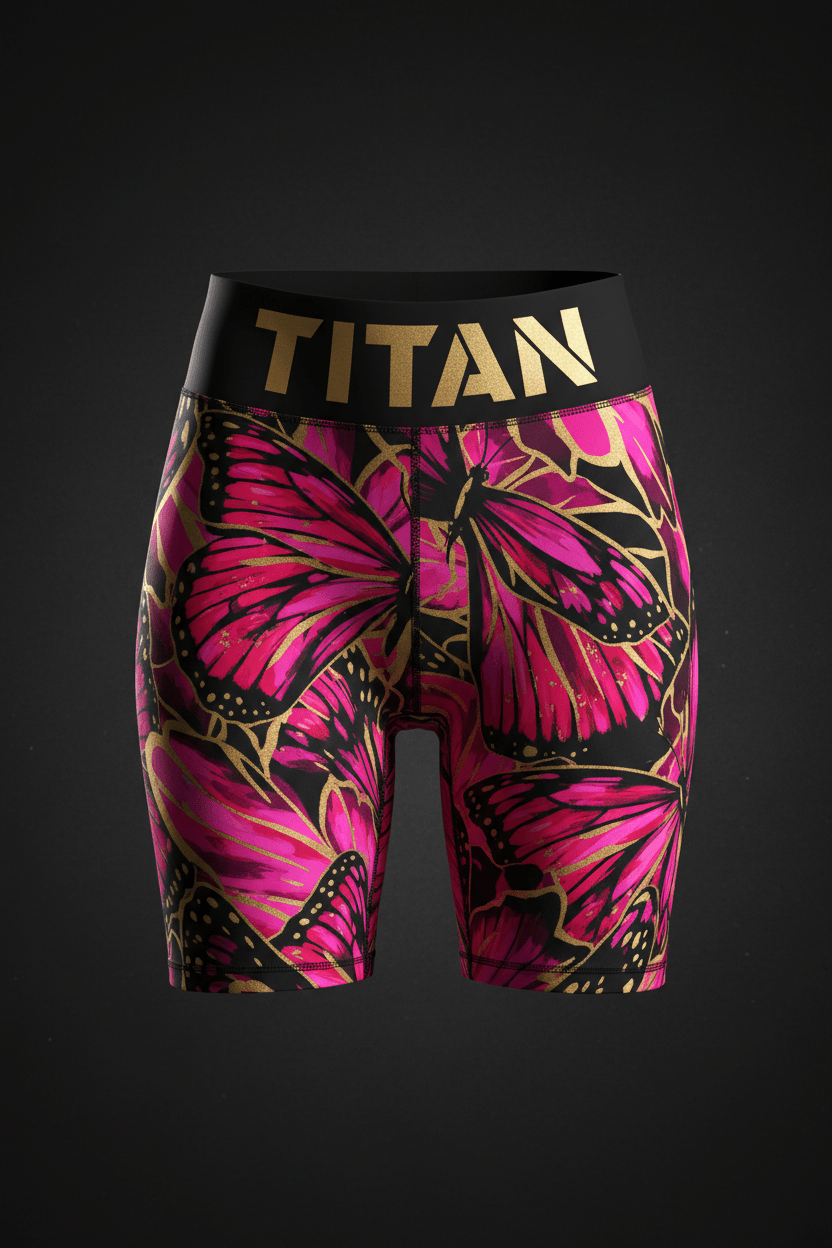 TITAN Women's Butterfly Wing Bike Shorts